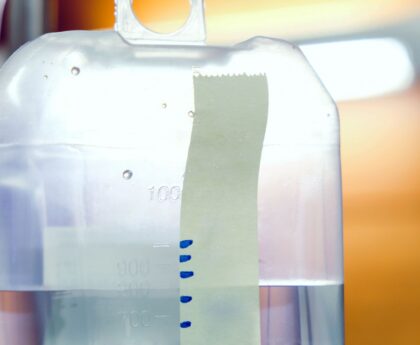 saline solution